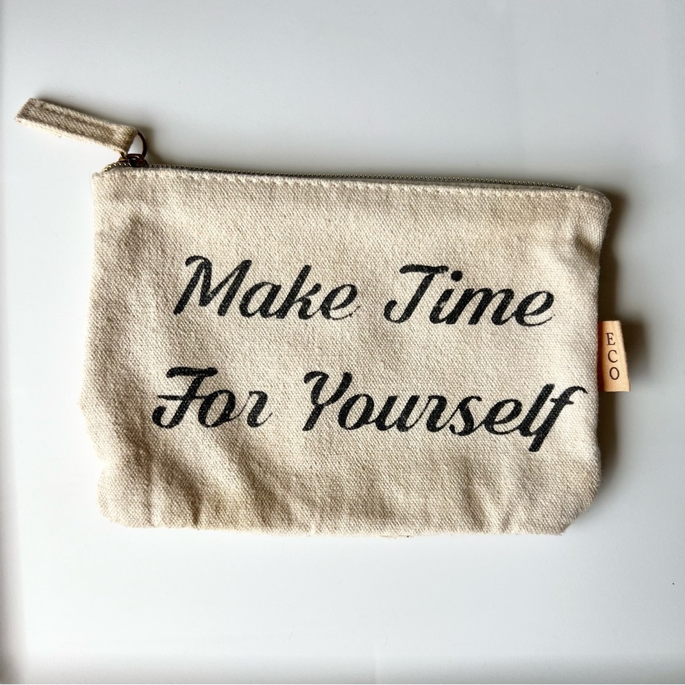 Canvas Zipper Cosmetic Bags